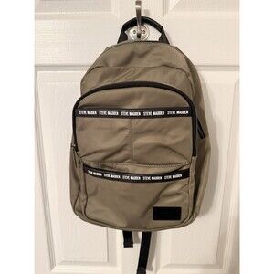 Steve Madden Backpack. Army Green Multiple Pockets. 13” X 16” X 4”